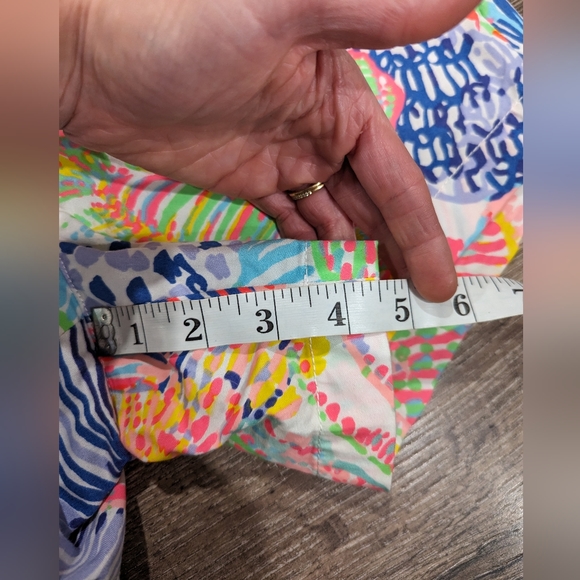 Lilly Pulitzer Size 2 Callahan Shorts Tropical Beach Resort Summer Pool Vacation - Picture 4 of 6